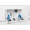 Rev-A-Shelf Steel, Silver, 29.38 in W, 5.31 in H, 21.9 in D, 21.75 in L, Silver 5786-30CR - alternate 5